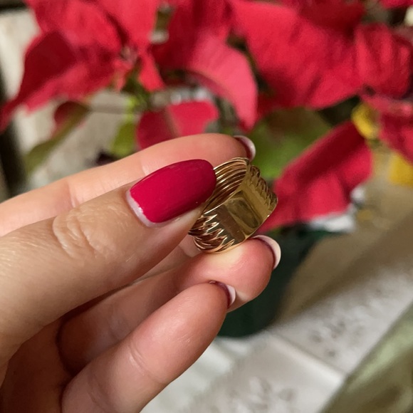 ❤️❤️❤️EFFY 14K White&Yellow Gold Diamond Ring ❤️❤️ - Picture 12 of 16